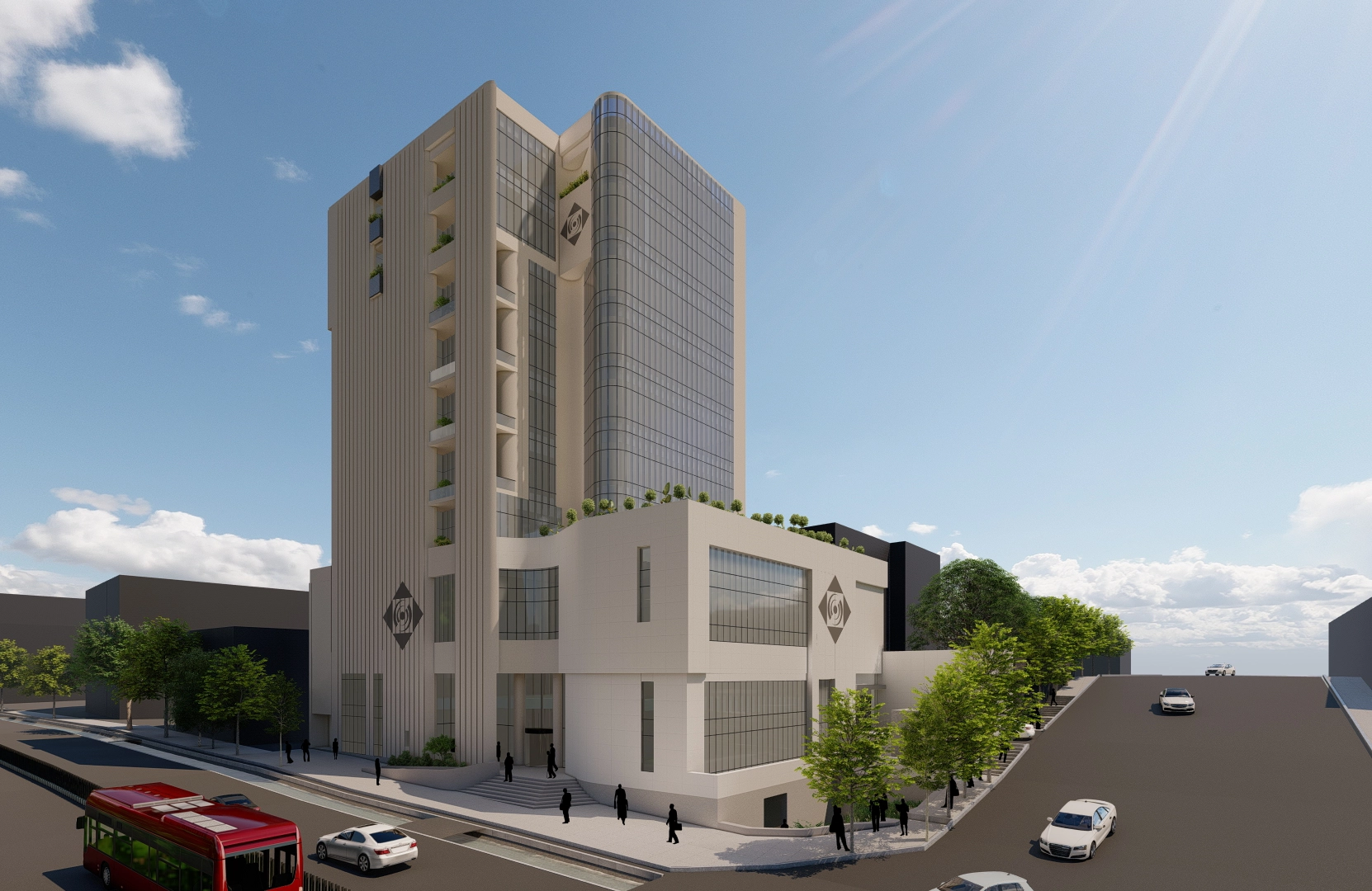 ساختمان مرکزی بیمه کارآفرین